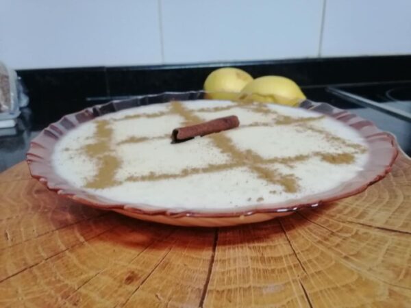 Arroz Doce Tradicional com Canela - Sobremesa Caseira Portuguesa