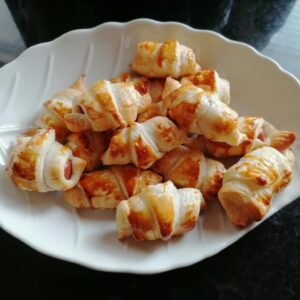 Mini Croissant de Salsicha